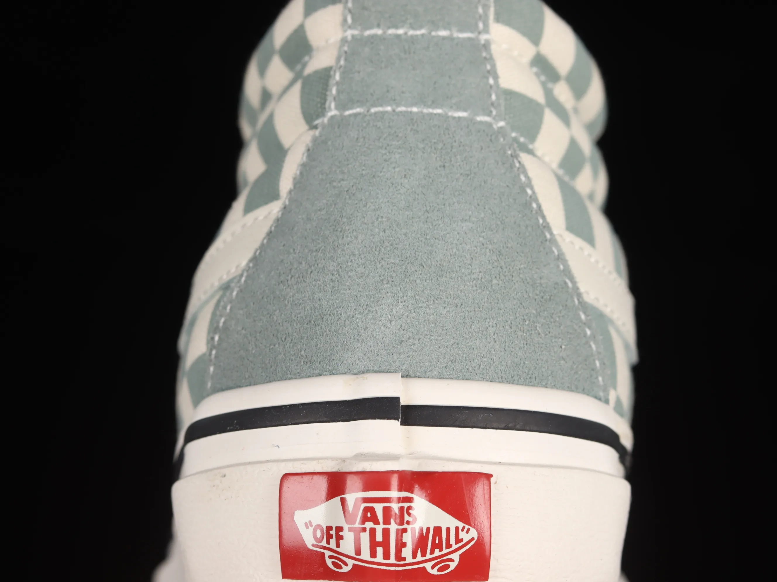 All categories Vans Vans series Vans Mid Vans China Vans SK8-Mid Vans milk green checkerboard classic mid-top skateboard shoes VN0A391FOQL